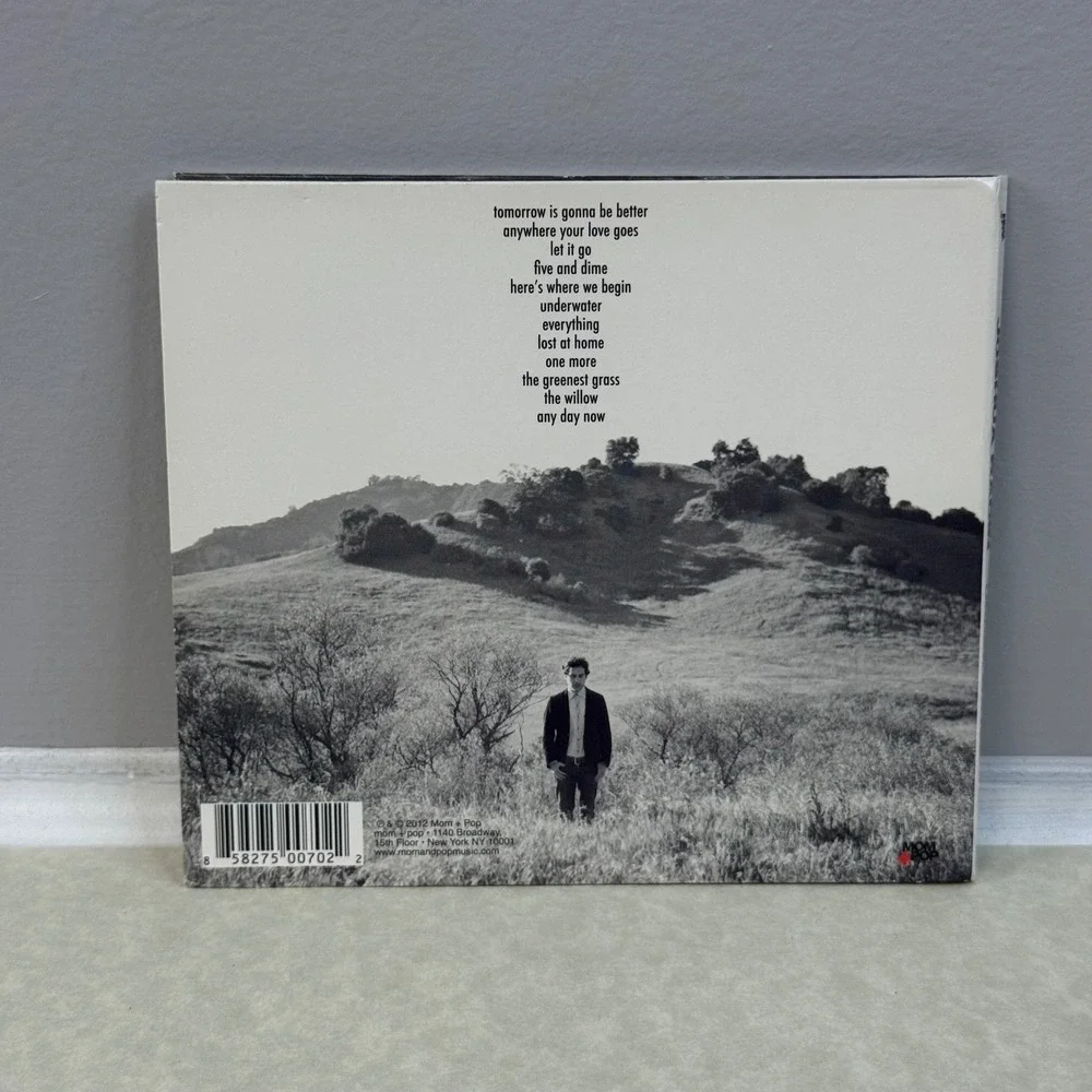 Joshua Radin Underwater (CD 2012 Mom Pop) Indie Folk Pop Singer Songwriter Music